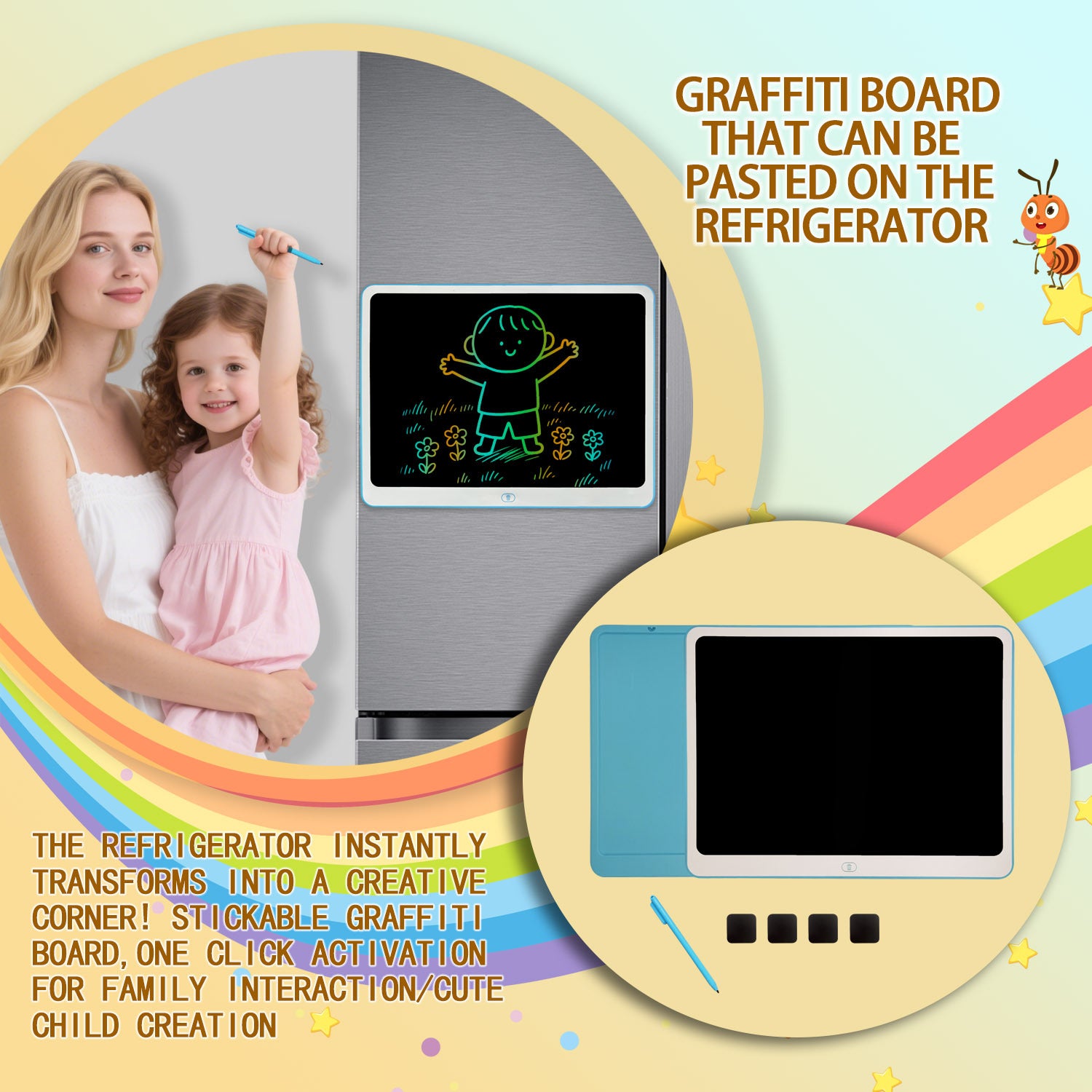 LCD Writing Tablet For Kids