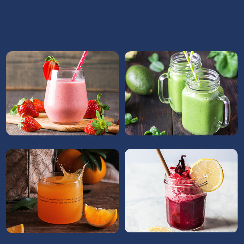 6-Blade Portable Blender – Smoothies Anytime, Anywhere