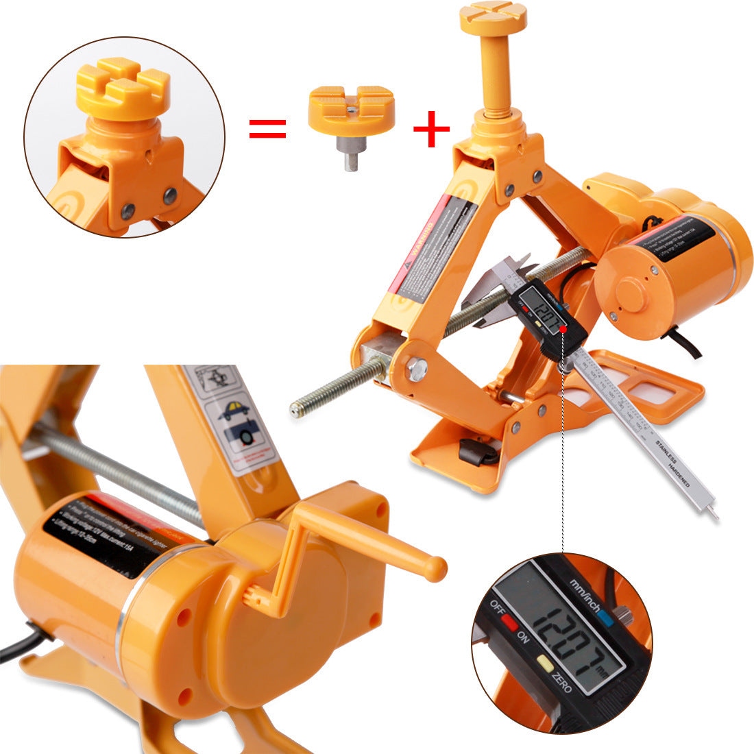 Car Electric Jack, Car Jack Set With Electric Wrench