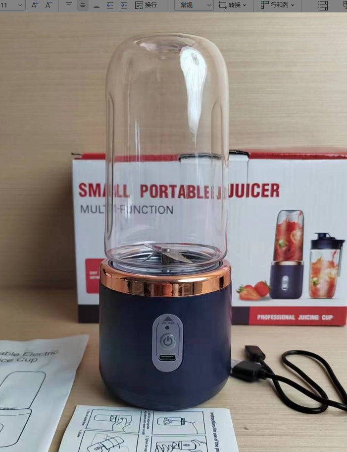 6-Blade Portable Blender – Smoothies Anytime, Anywhere